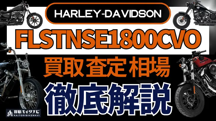 ハーレー FLSTNSE1800CVO 買取相場 年代まとめ バイク買取・査定業者の 重要な 選び方を解説