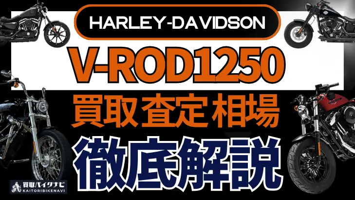 ハーレー V-ROD1250 買取相場 年代まとめ バイク買取・査定業者の 重要な 選び方を解説