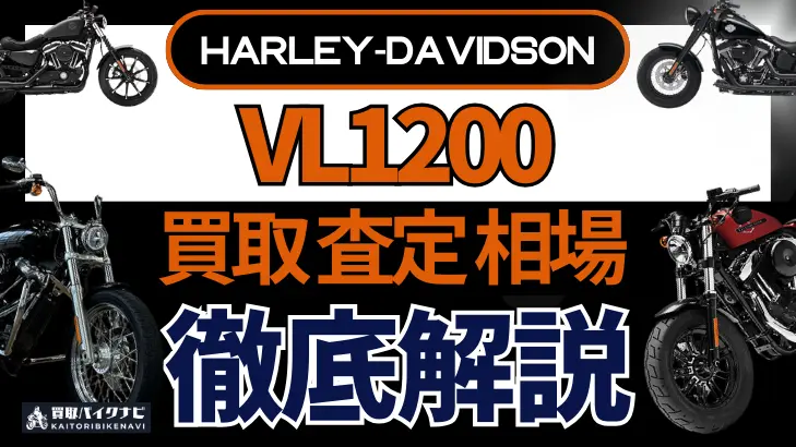 ハーレー VL1200 買取相場 年代まとめ バイク買取・査定業者の 重要な 選び方を解説