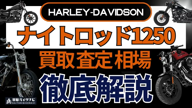 ハーレー ナイトロッド1250 買取相場 年代まとめ バイク買取・査定業者の 重要な 選び方を解説